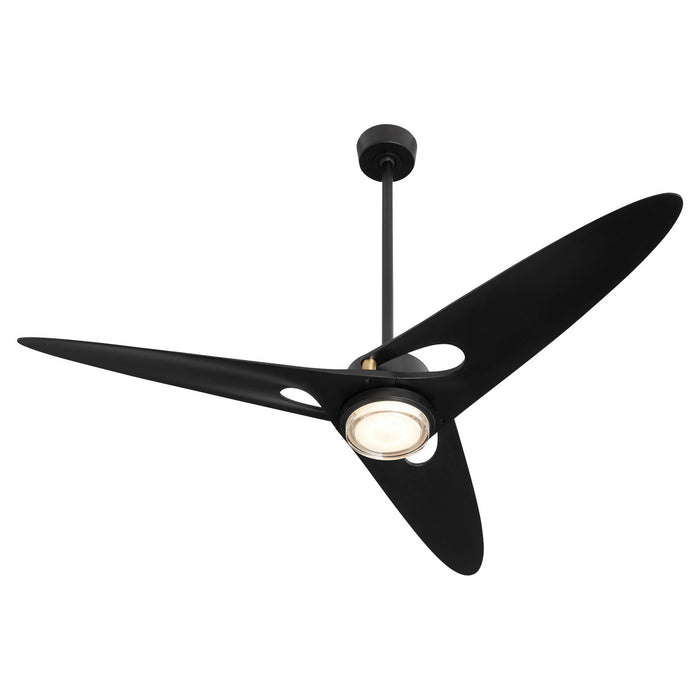Oxygen 3-132-15 60" Ceiling Fan, Black