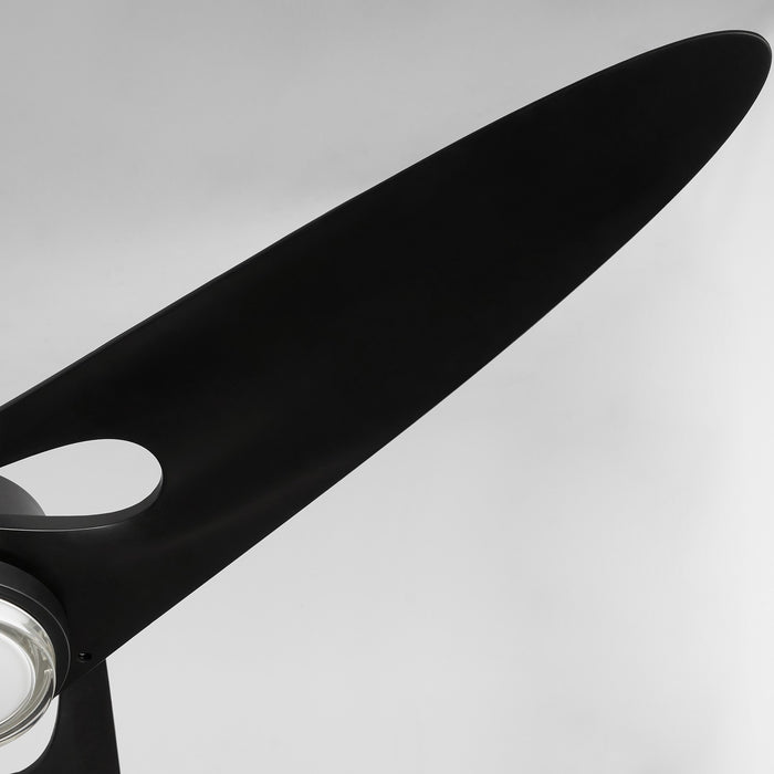 Oxygen 3-132-15 60" Ceiling Fan, Black