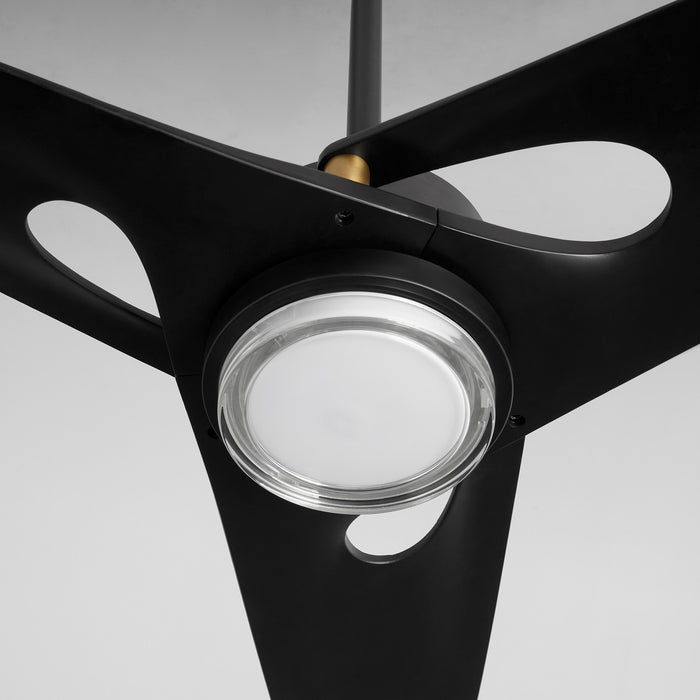 Oxygen 3-132-15 60" Ceiling Fan, Black