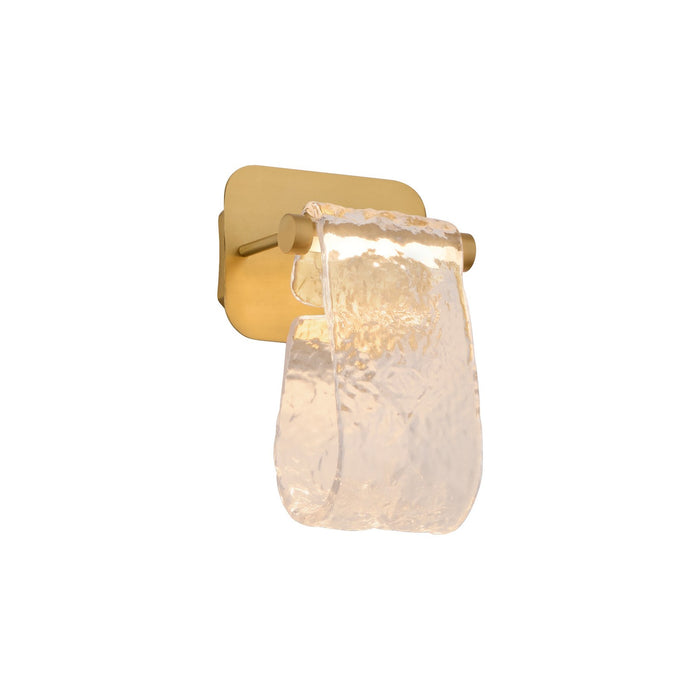 Oxygen 3-502-40 LED Wall Sconce, Aged Brass