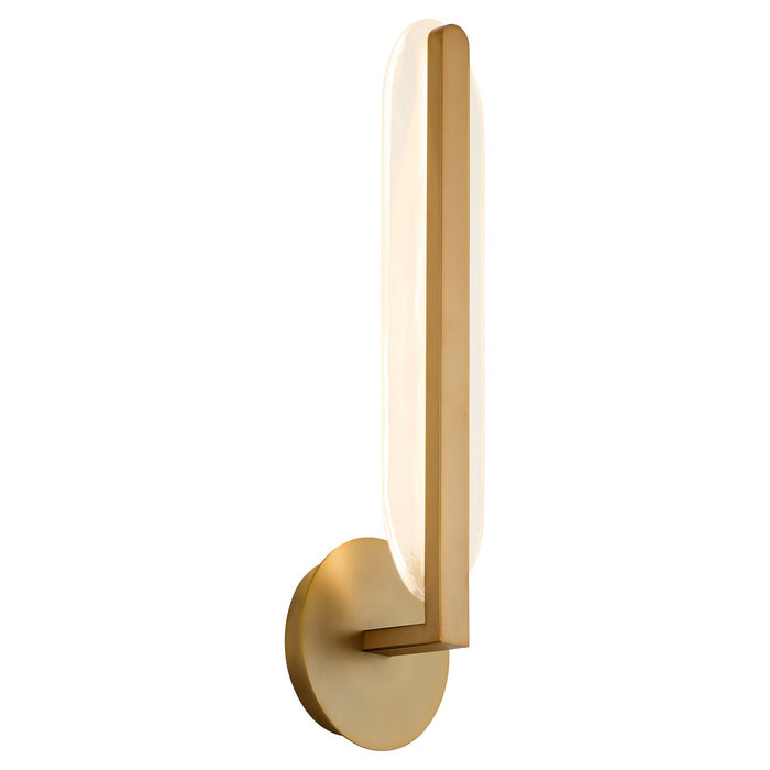 Oxygen 3-5145-56 LED Wall Sconce, Brushed Brass