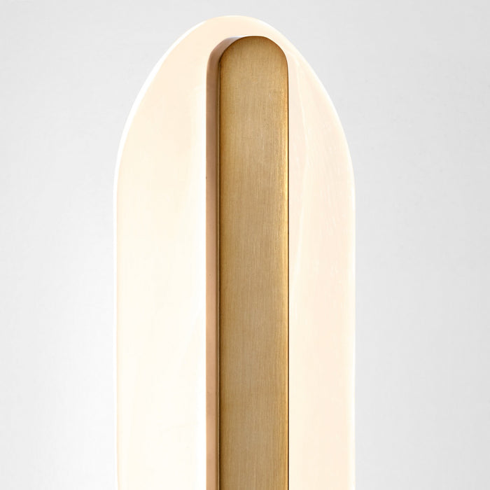 Oxygen 3-5145-56 LED Wall Sconce, Brushed Brass