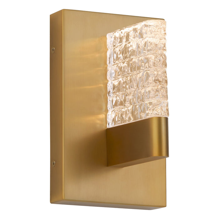 Oxygen 3-550-56 LED Wall Sconce, Brushed Brass