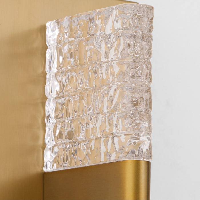 Oxygen 3-550-56 LED Wall Sconce, Brushed Brass