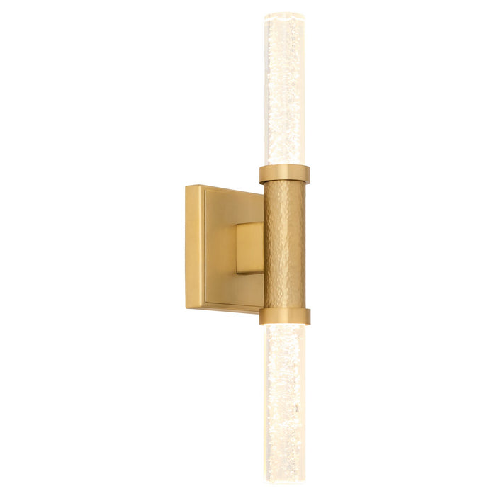 Oxygen 3-580-40 LED Wall Sconce, Aged Brass