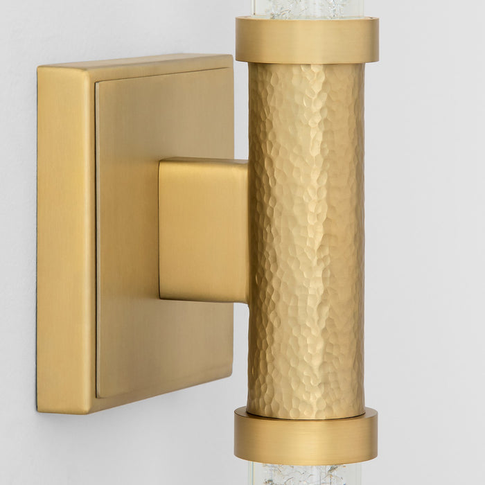 Oxygen 3-580-40 LED Wall Sconce, Aged Brass