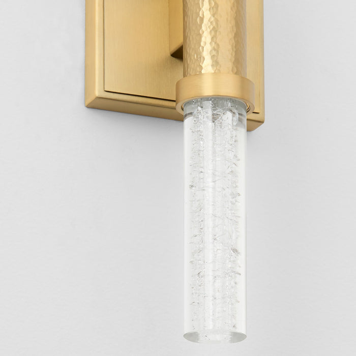 Oxygen 3-580-40 LED Wall Sconce, Aged Brass