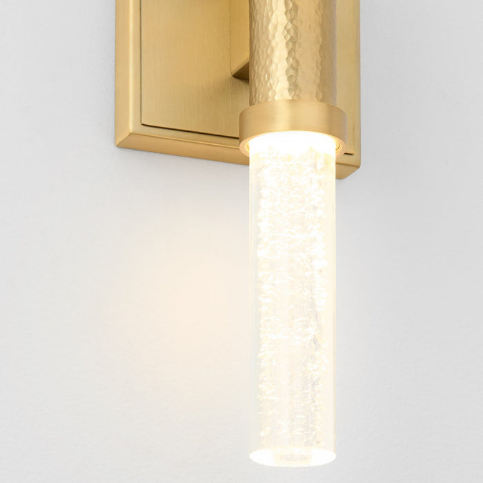 Oxygen 3-580-40 LED Wall Sconce, Aged Brass