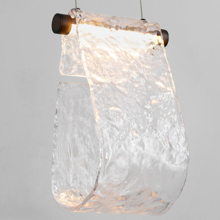 Oxygen 3-602-15 LED Pendant, Black