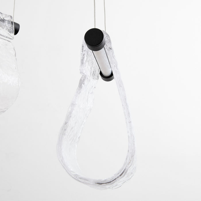 Oxygen 3-6102-15 LED Pendant, Black