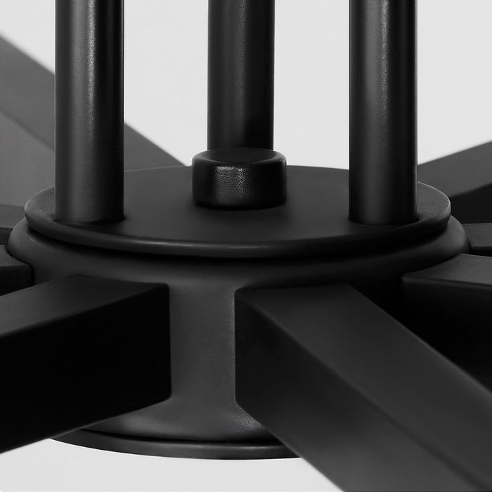 Oxygen 3-651-15 LED Chandelier, Black