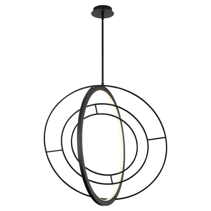 Oxygen 3-658-15 LED Pendant, Black