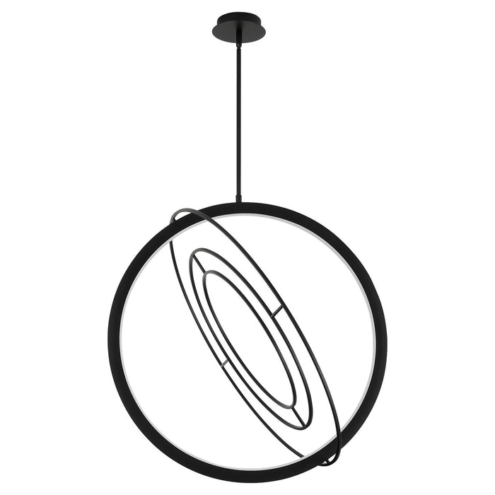 Oxygen 3-658-15 LED Pendant, Black