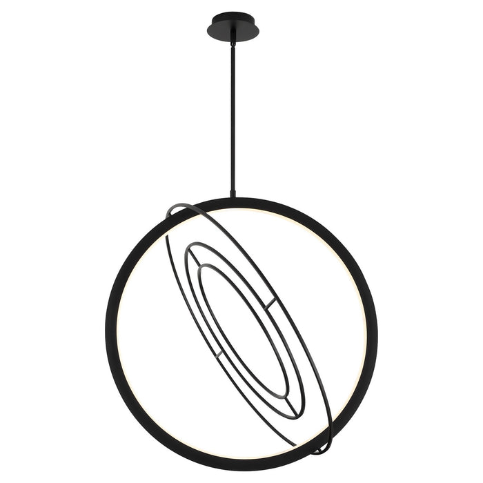 Oxygen 3-658-15 LED Pendant, Black