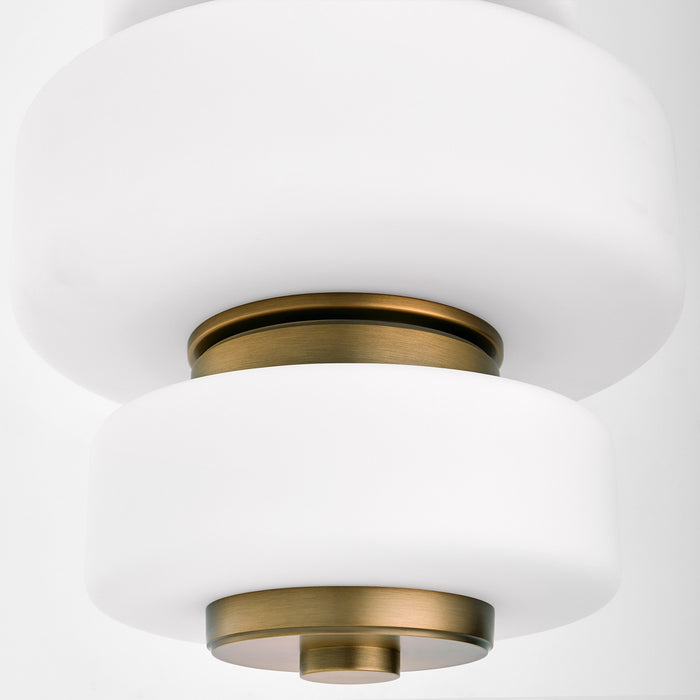 Oxygen 3-81-56 LED Pendant, Brushed Brass