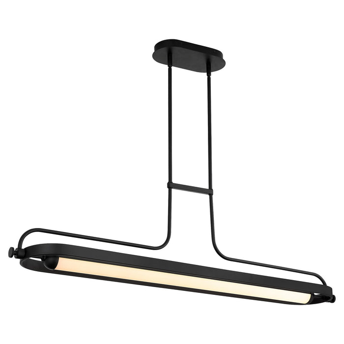 Oxygen 3-812-15 LED Chandelier, Black