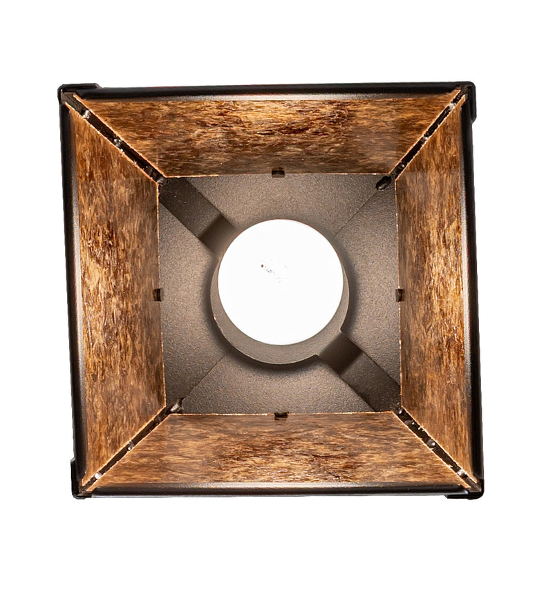 Meyda Tiffany 133325 One Light Mini Pendant, Textured Black