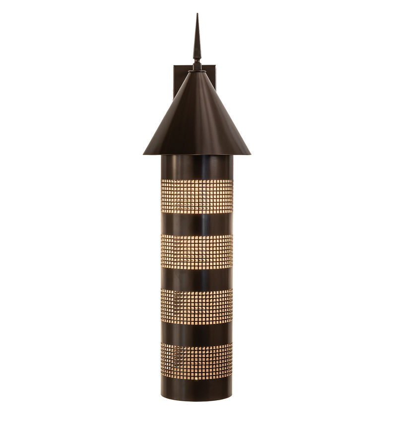 Meyda Tiffany 269260 Three Light Wall Sconce, Brown Bronze