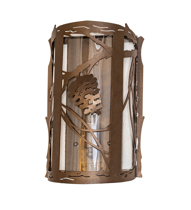 Meyda Tiffany 269302 One Light Wall Sconce, Tyler Bronze