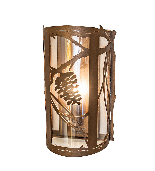 Meyda Tiffany 269302 One Light Wall Sconce, Tyler Bronze