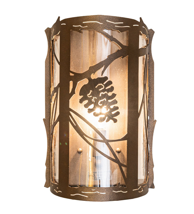 Meyda Tiffany 269302 One Light Wall Sconce, Tyler Bronze