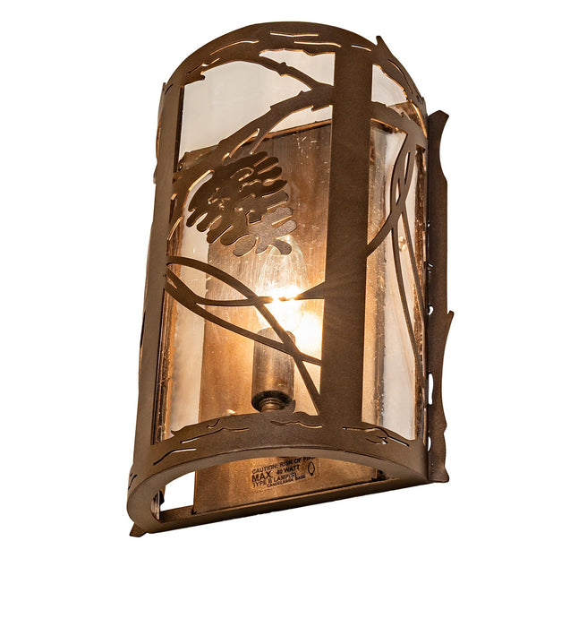 Meyda Tiffany 269302 One Light Wall Sconce, Tyler Bronze