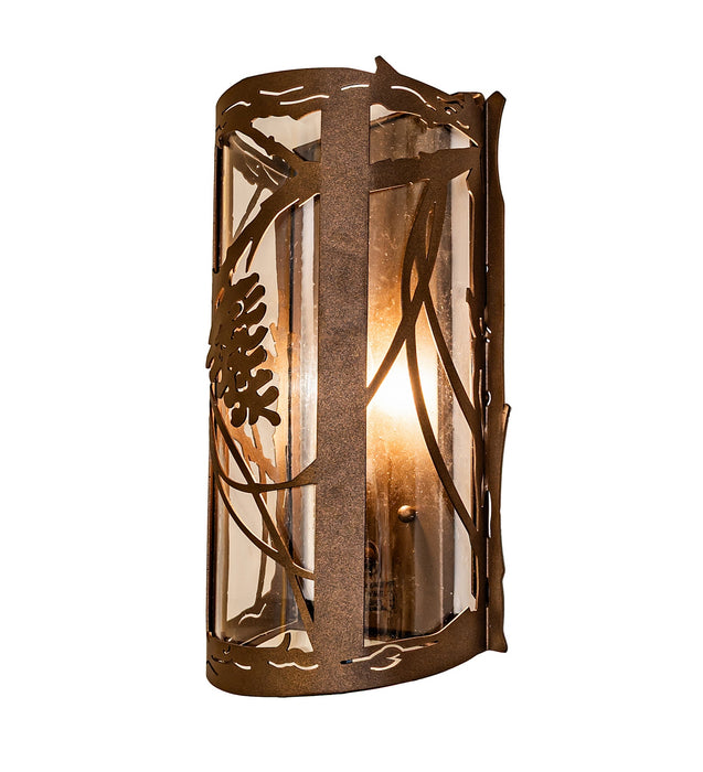Meyda Tiffany 269302 One Light Wall Sconce, Tyler Bronze