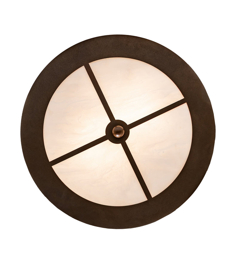 Meyda Tiffany 269310 Two Light Flushmount, Tyler Bronze