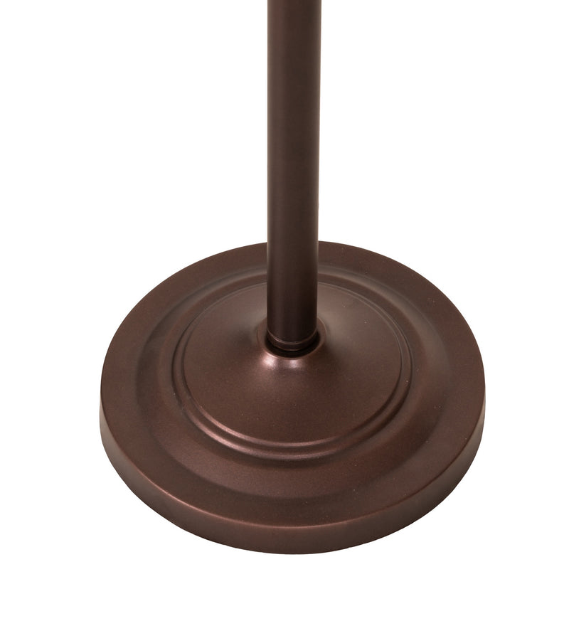 Meyda Tiffany 272948 One Light Floor Base, Mahogany Bronze