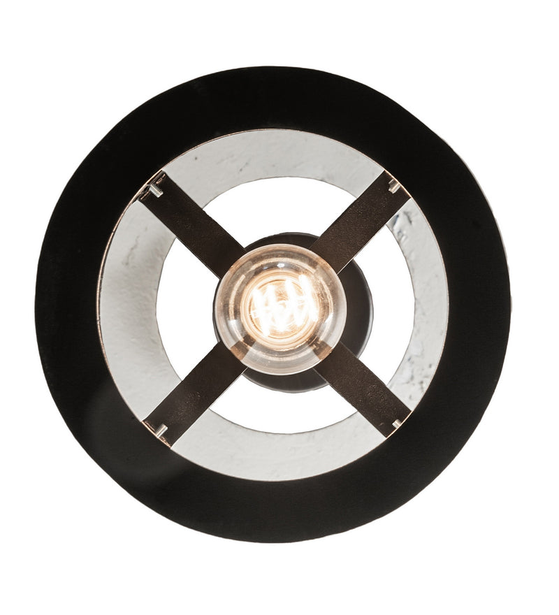 Meyda Tiffany 274648 One Light Mini Pendant, Textured Black