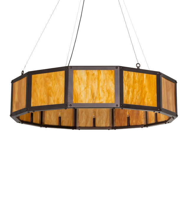 Meyda Tiffany 277777 LED Pendant, Mahogany Bronze