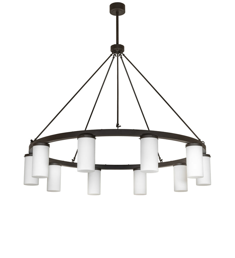 Meyda Tiffany 278673 LED Chandelier, Oil Rubbed Bronze