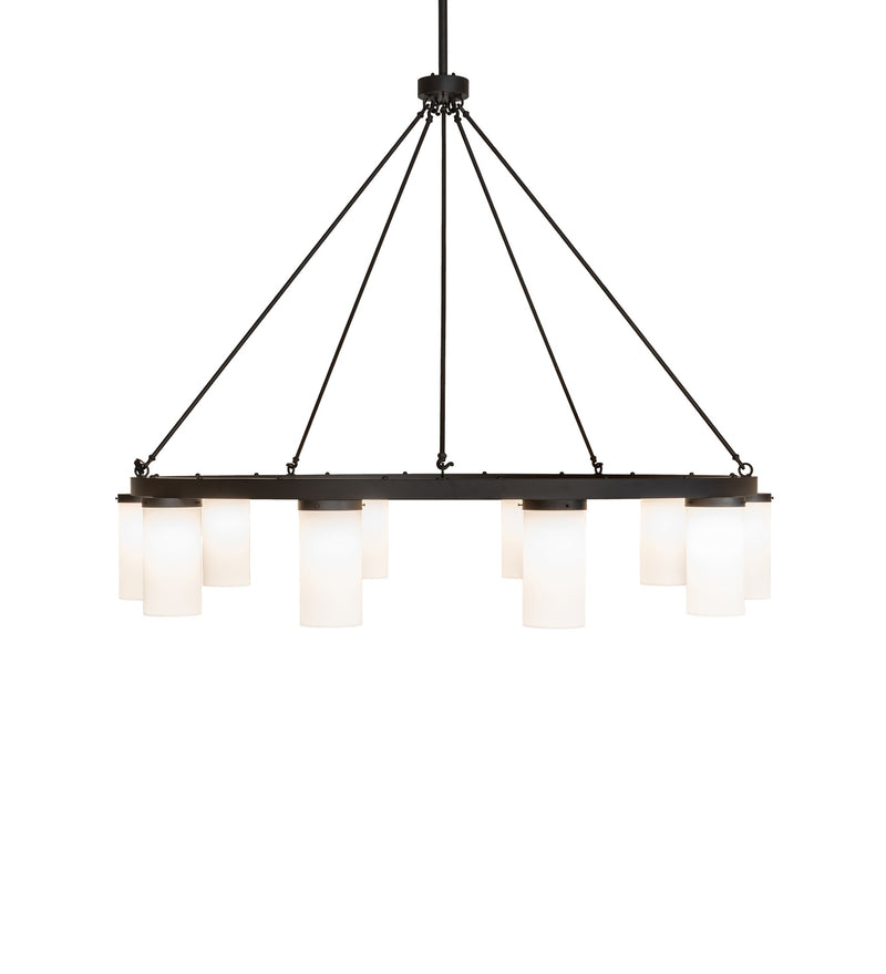 Meyda Tiffany 278673 LED Chandelier, Oil Rubbed Bronze