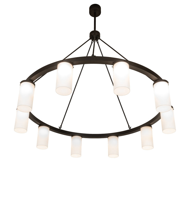 Meyda Tiffany 278673 LED Chandelier, Oil Rubbed Bronze