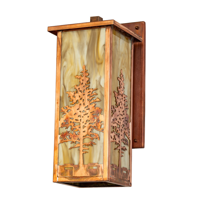 Meyda Tiffany 279078 One Light Wall Sconce, Vintage Copper