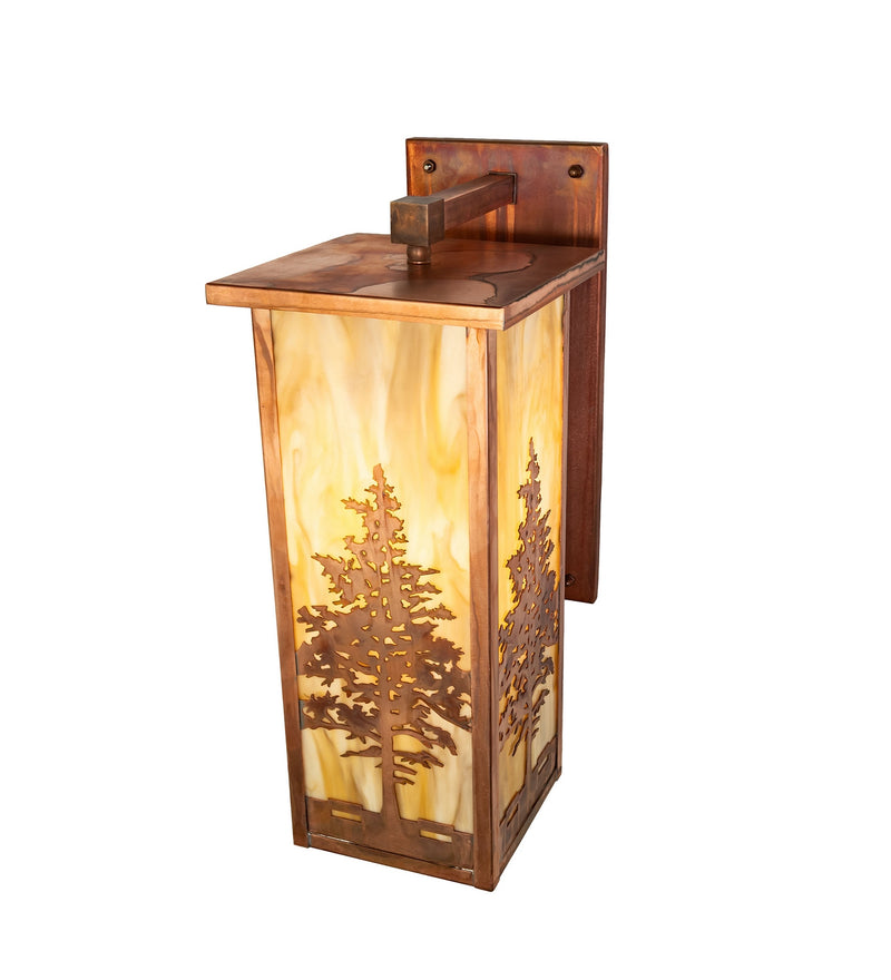 Meyda Tiffany 279078 One Light Wall Sconce, Vintage Copper