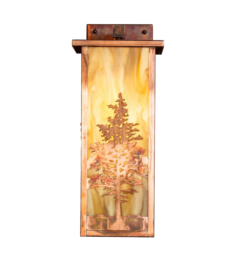 Meyda Tiffany 279078 One Light Wall Sconce, Vintage Copper