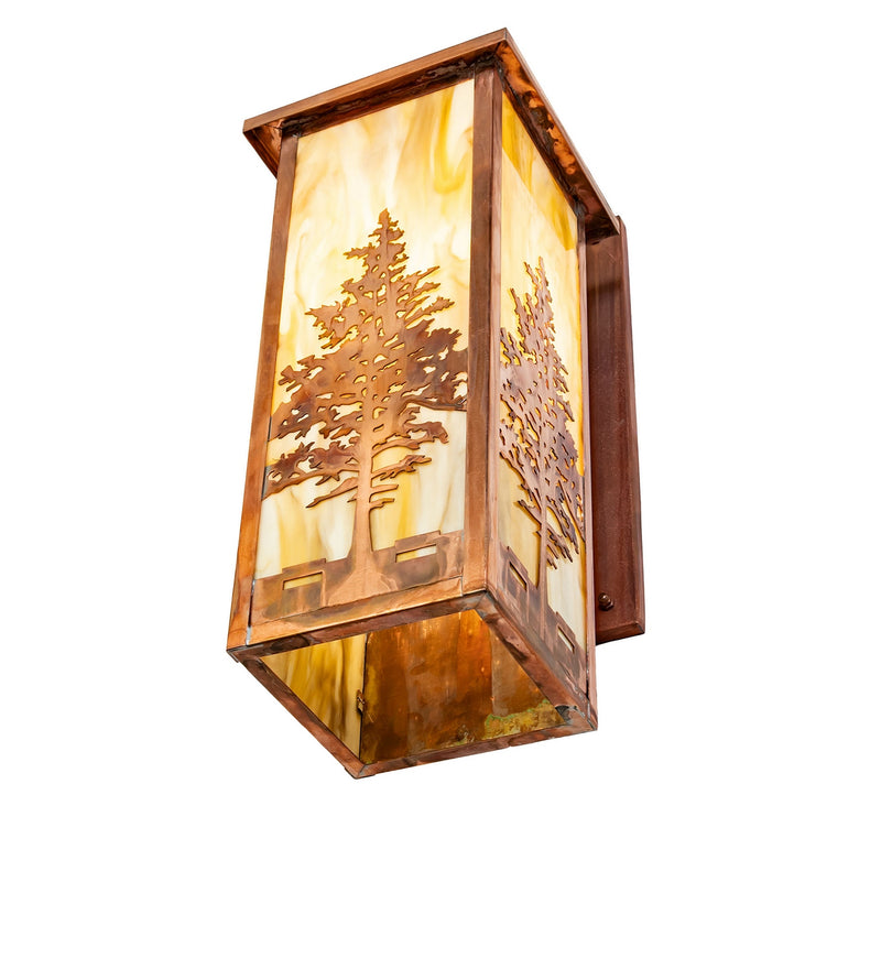 Meyda Tiffany 279078 One Light Wall Sconce, Vintage Copper