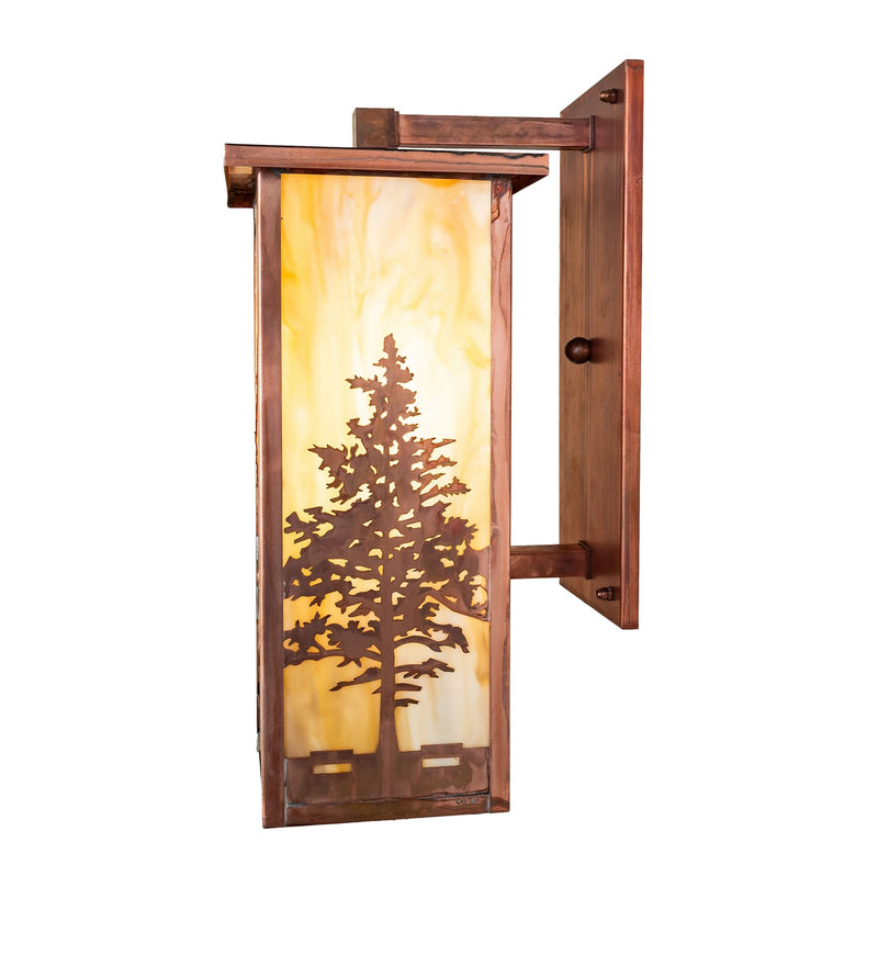Meyda Tiffany 279078 One Light Wall Sconce, Vintage Copper