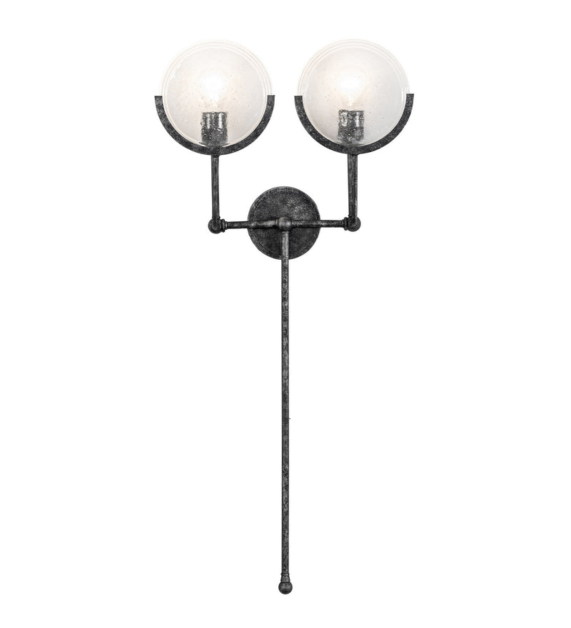 Meyda Tiffany 279426 LED Wall Sconce, Gunmetal