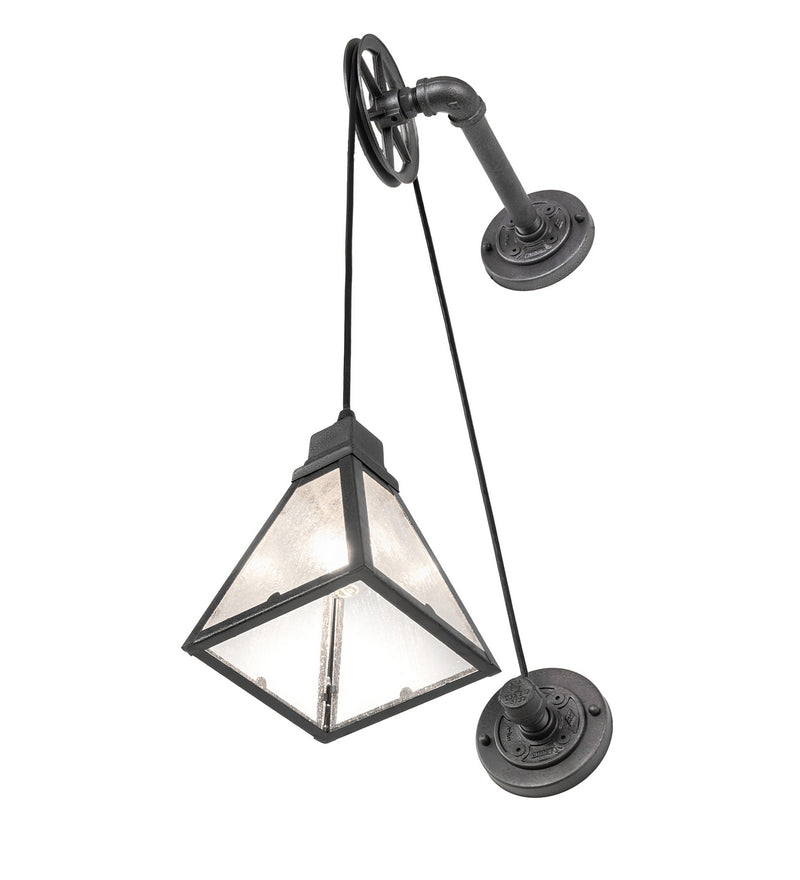 Meyda Tiffany 279429 One Light Wall Sconce, Old Wrought Iron