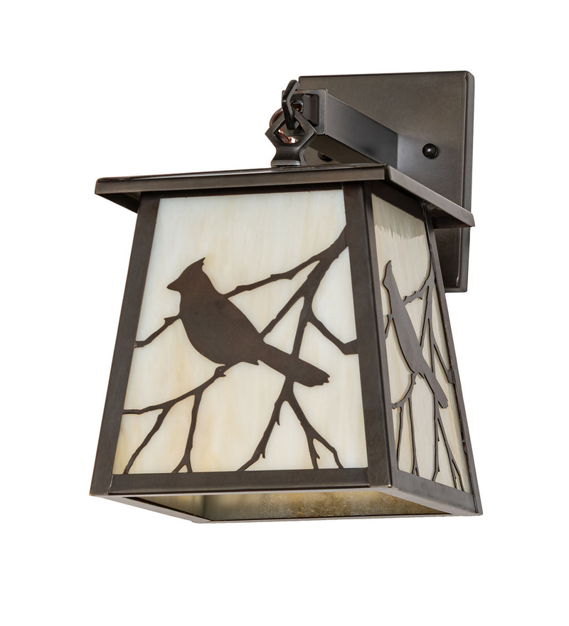 Meyda Tiffany 279471 One Light Wall Sconce, Craftsman Brown