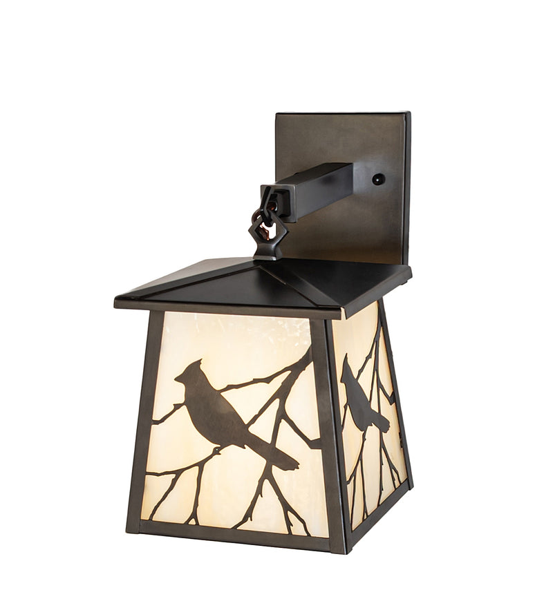 Meyda Tiffany 279471 One Light Wall Sconce, Craftsman Brown