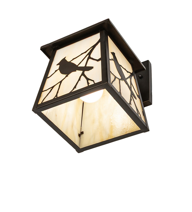 Meyda Tiffany 279471 One Light Wall Sconce, Craftsman Brown