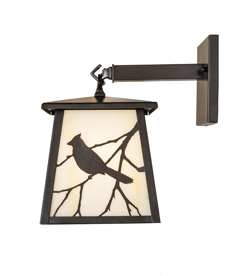 Meyda Tiffany 279471 One Light Wall Sconce, Craftsman Brown