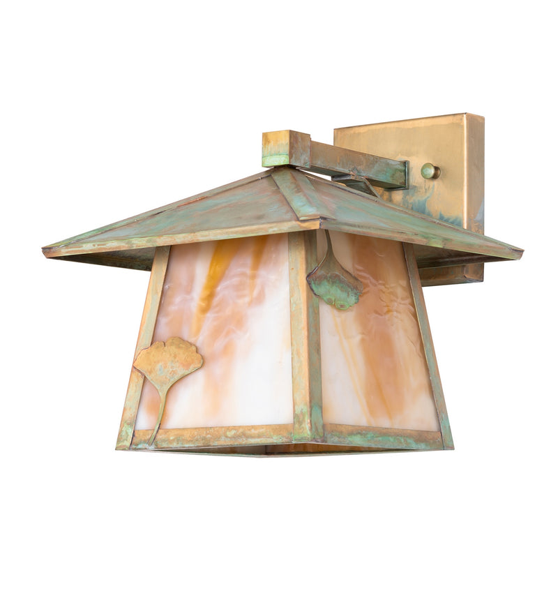 Meyda Tiffany 279473 One Light Wall Sconce, Verdigris