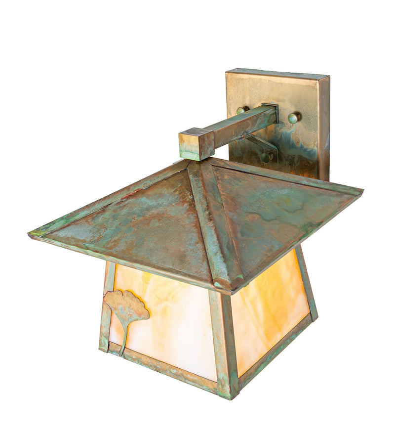 Meyda Tiffany 279473 One Light Wall Sconce, Verdigris