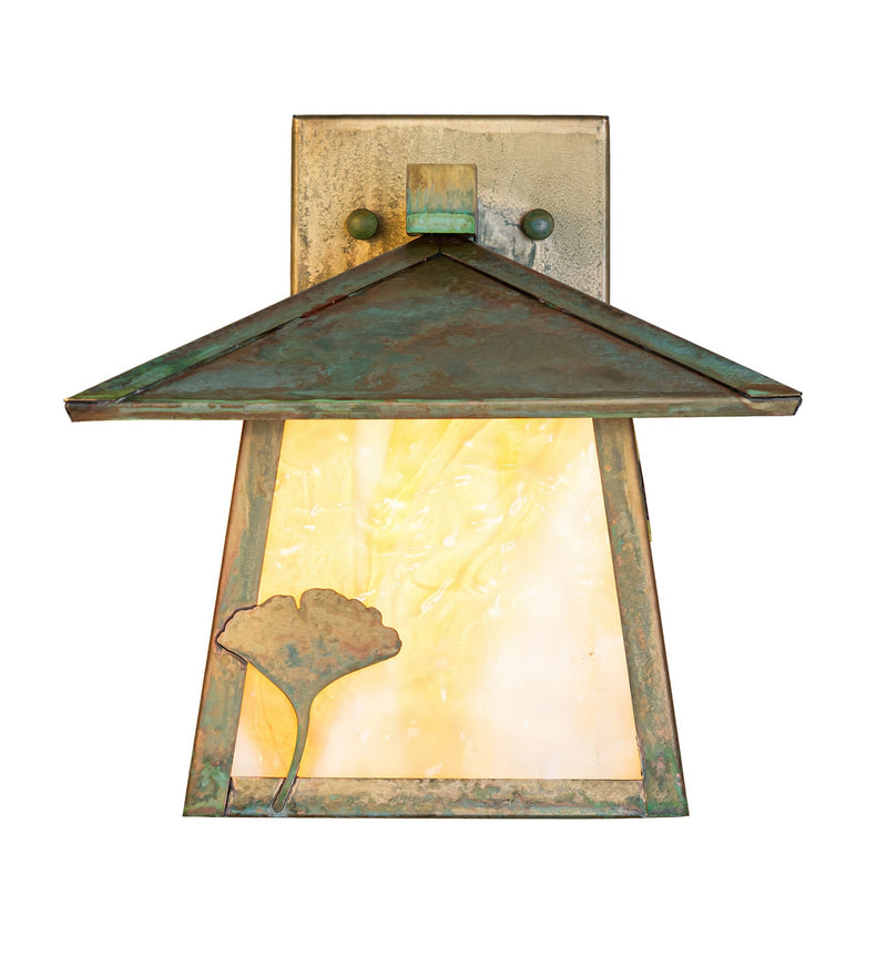 Meyda Tiffany 279473 One Light Wall Sconce, Verdigris