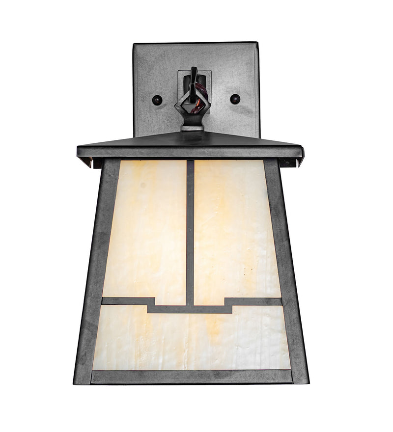 Meyda Tiffany 279475 One Light Wall Sconce, Craftsman Brown