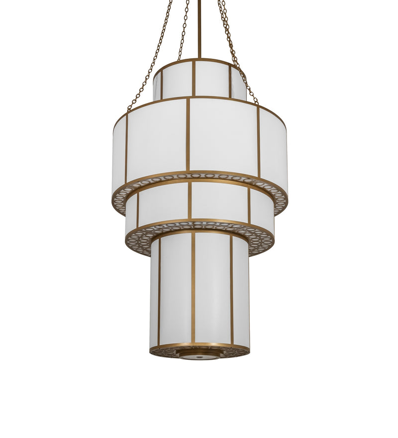 Meyda Tiffany 279555 LED Pendant, Gold Metallic